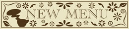NEW&nbsp;MENU